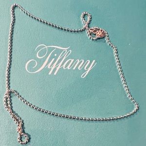 Authentic Tiffany Paloma Picasso 18” Bead Chain Necklace
